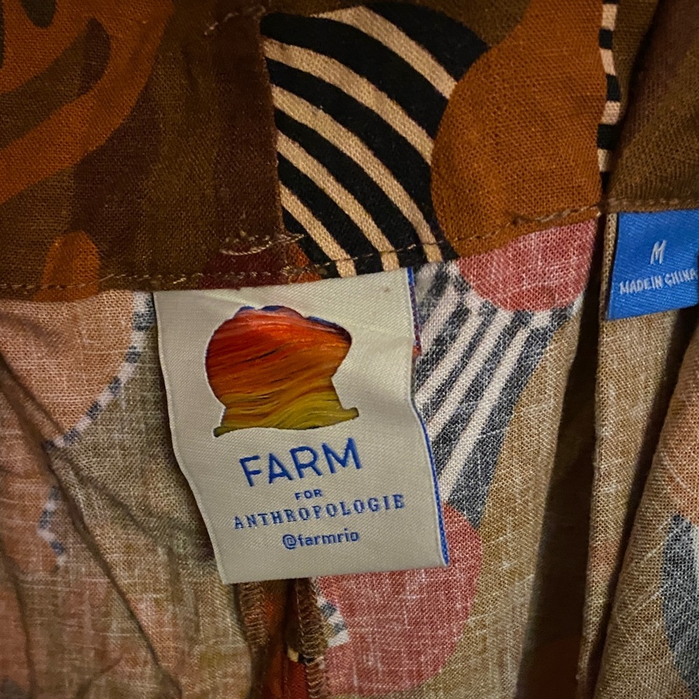 Farm Rio Printed Wide-Leg Pants - Picture 2 of 14